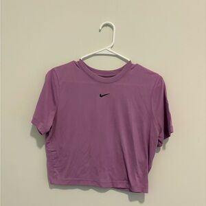 Nike Women's Lavender Crop Top